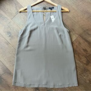 Gap Silver/Grey Sheer Elegant Tank Sz M NWT🏷